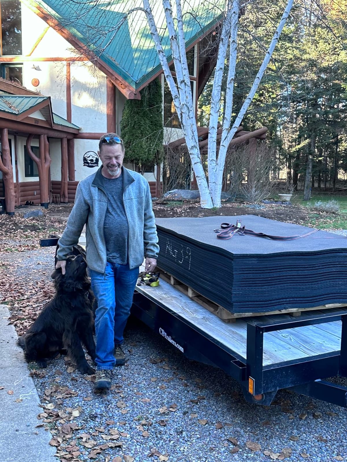 Original EZGrip Mat Movers - Proudly Made in The USA - Designed to Make Moving Heavy Stall Mats Easier, Single Mover customer photo 1