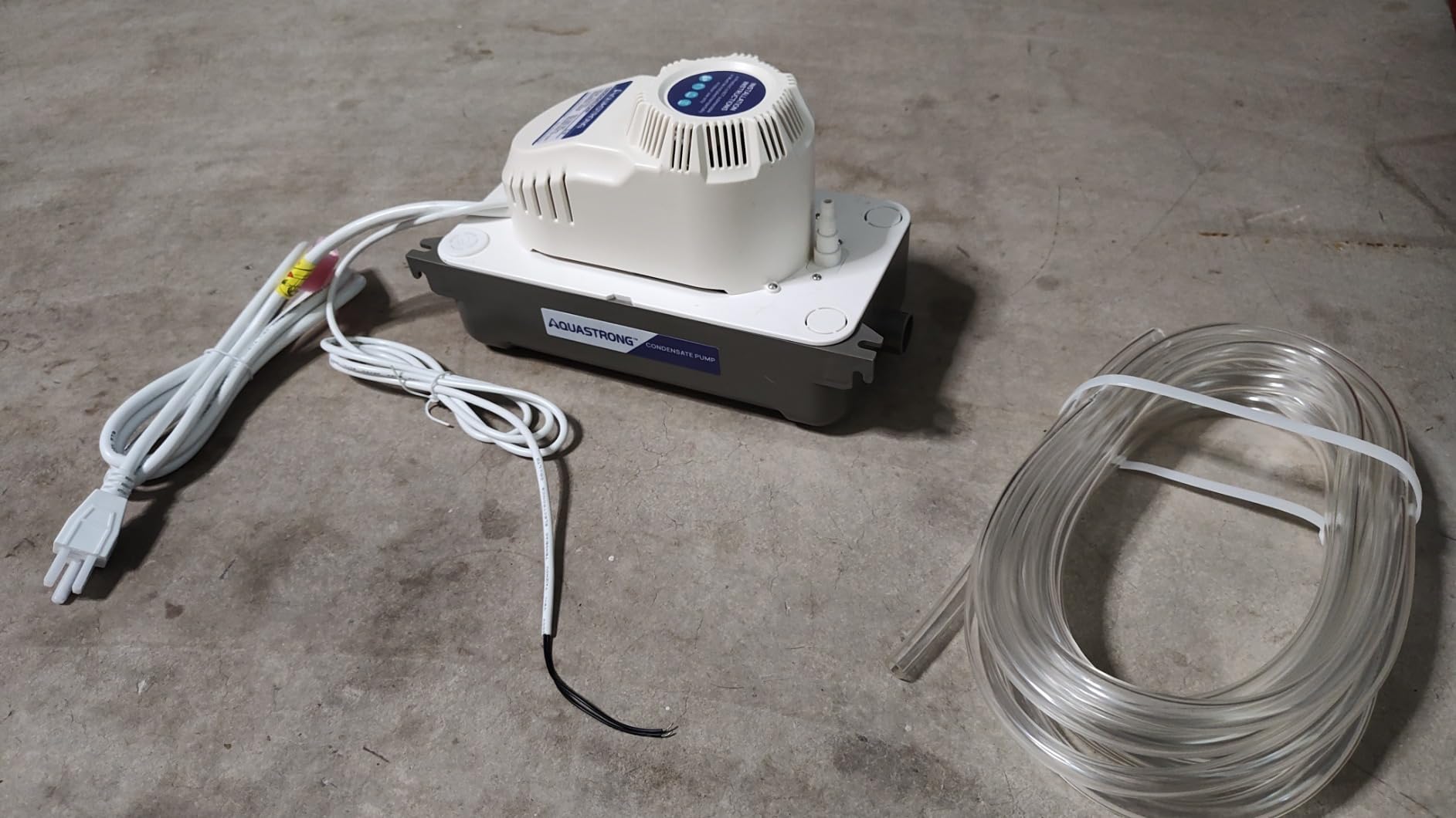 Aquastrong 115V 70GPH HVAC Condensate Pump, AC Condensate Remove Pump with Automatic Safety Switch & 19.7ft Tubing for Air Conditioner, Furnace, Dehumidifier, Ice Maker customer photo 1