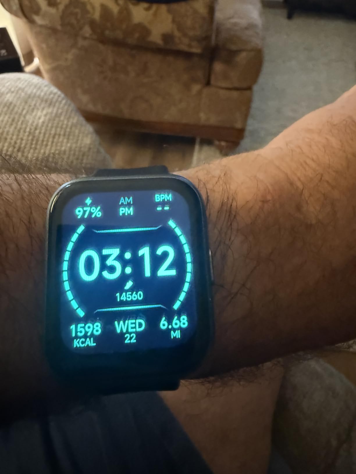 Smart Watches for Men Android & iPhone, 1.8