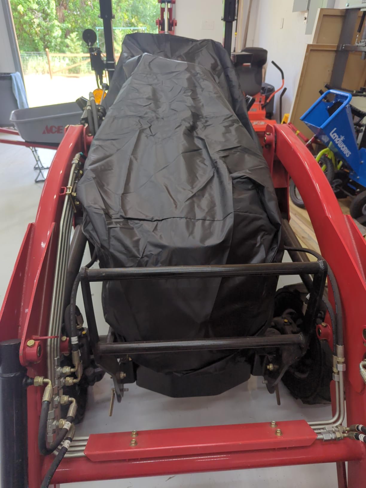 STARTWO Tractor Cover Waterproof Heavy Duty for Compact Utility Tractors LP95637 for Series 2320 2520 2720 3120 3320 3520 3720 3203 4105 customer photo 2