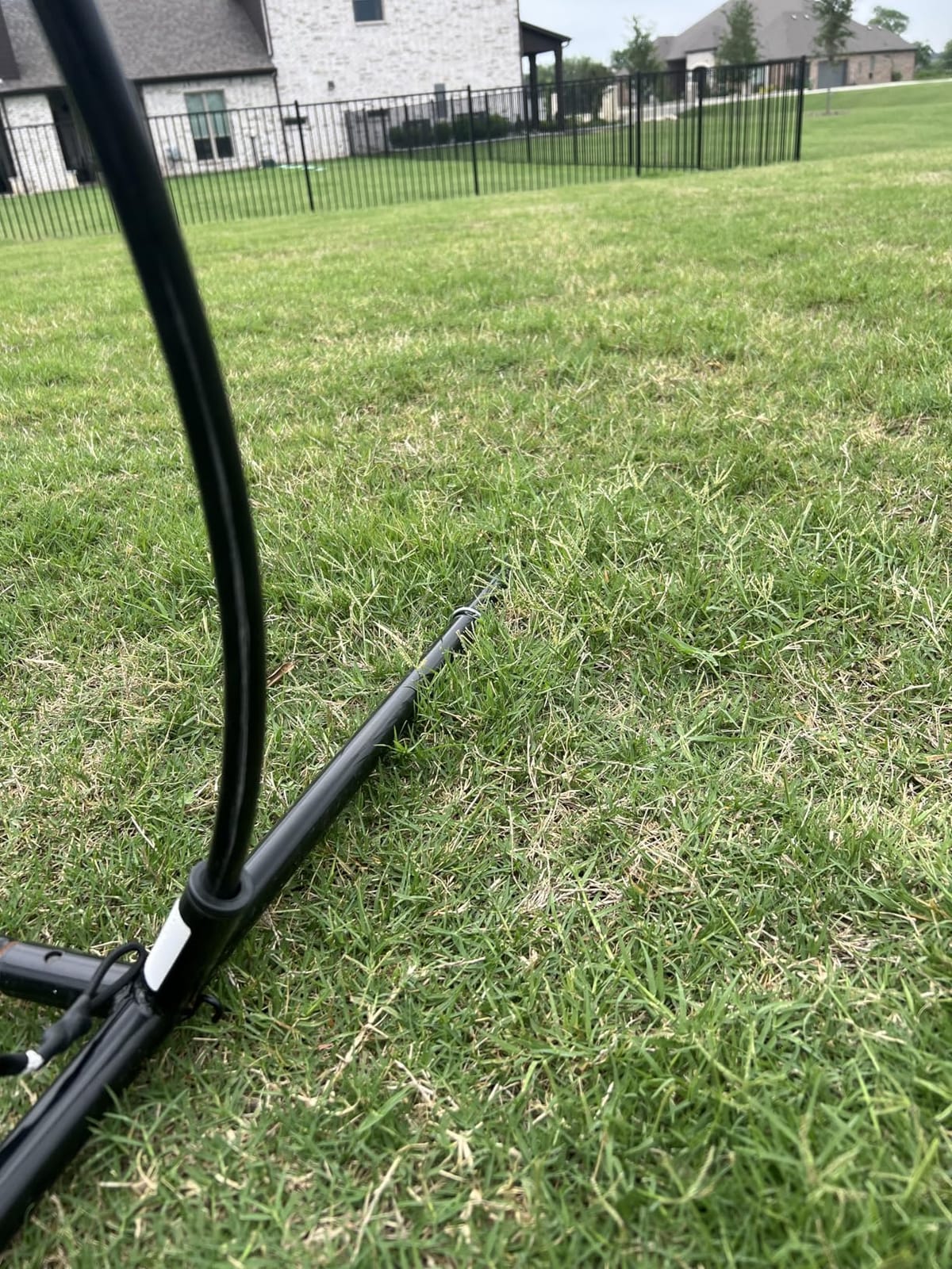 12x9ft / 16x10ft Barricade Backstop Net, Ball Sports Barrier, Practice Net for Baseball, Softball, Lacrosse, Soccer, Basketball and More customer photo 1