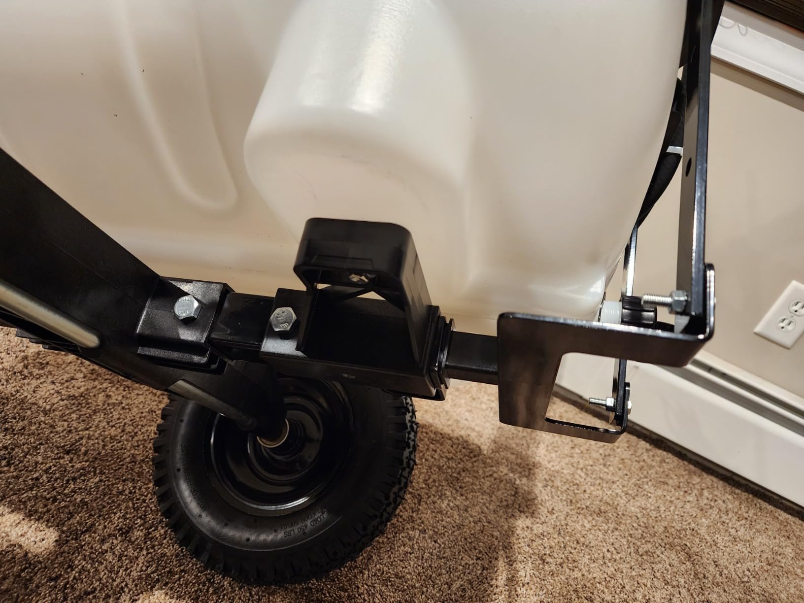 CHAPIN 97664 15-Gallon Tow-Behind ATV/UTV Sprayer, 2-Nozzle Boom customer photo 1