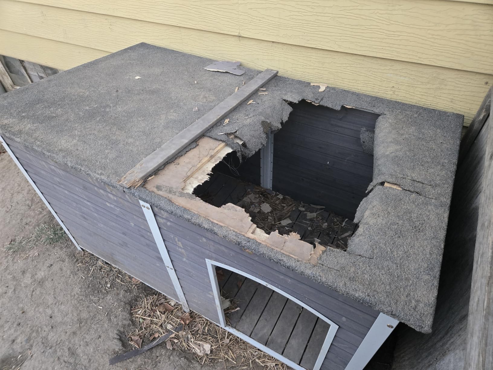 Heated Dog House Outdoor 59.1