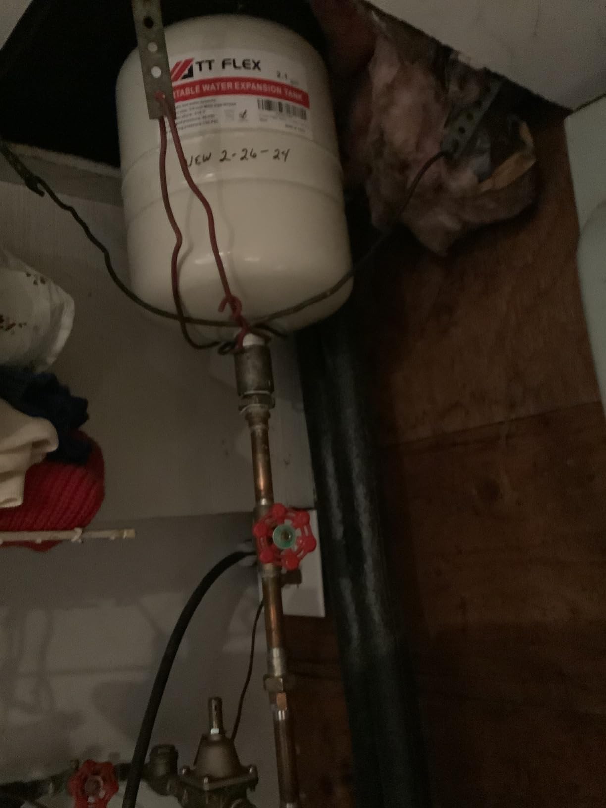 TTFLEX 4.5 Gallon Expansion Tank for Hot Water Heater 3/4