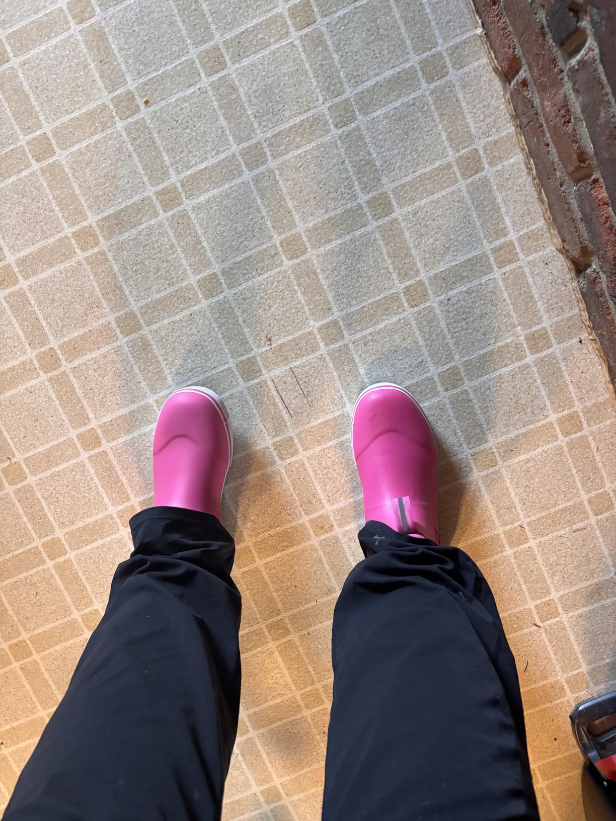 Furuian Women's Deck Boots Ankle Rain Boots Fishing Boots | Rubber, Waterproof, Slip-resistant, Outdoor Work Shoes customer photo 2
