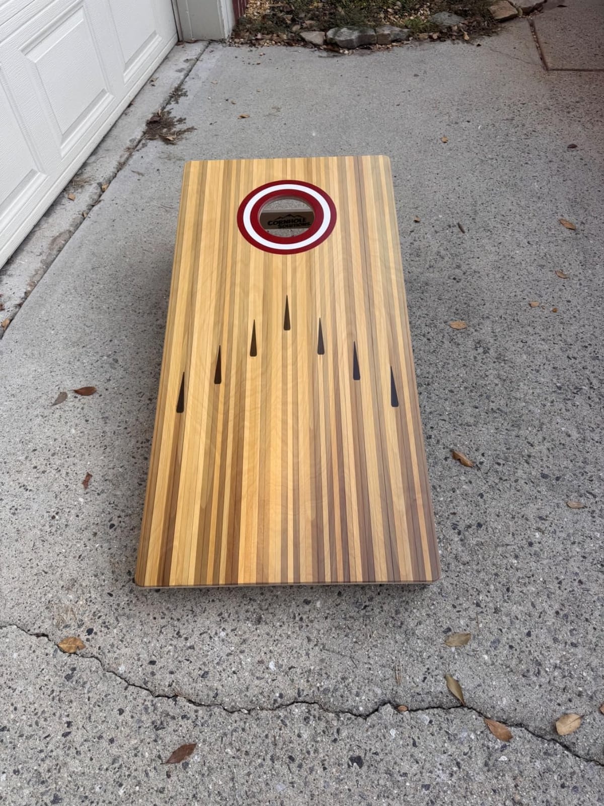 Cornhole Solutions PRO Tournament Cornhole Bundle - Regulation 4 ft x 2 ft Professional Set - 3/4