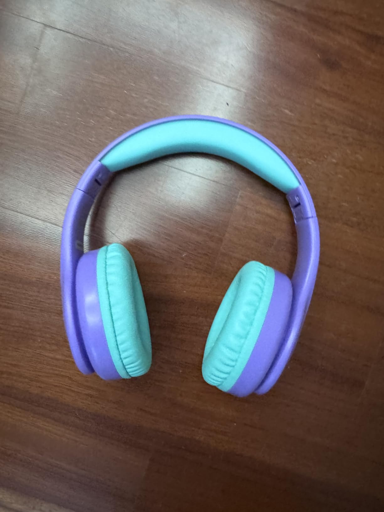 JoySpark Kids Bluetooth Headphones Over-Ear, 60Hrs, Built-in Mic-Purple | 85/94dB Volume Limited, Bluetooth 5.3, Stereo Sound, Lightweight Wireless Headphones for Kids Toddler Travel School customer photo 1