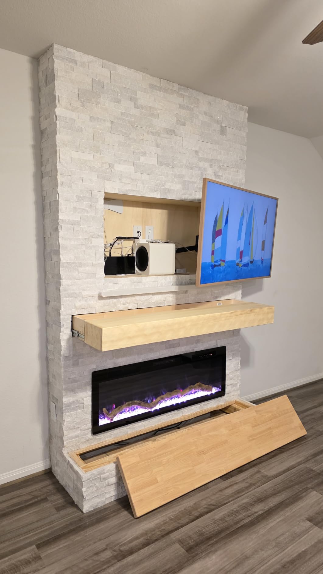 HW-S801D 3.1.2ch Soundbar w/Wireless Dolby Atmos, Ultra Slim Design, Q-Symphony, SpaceFit Sound Pro, Adaptive Sound, Game Mode Pro, Alexa Built-in customer photo 2