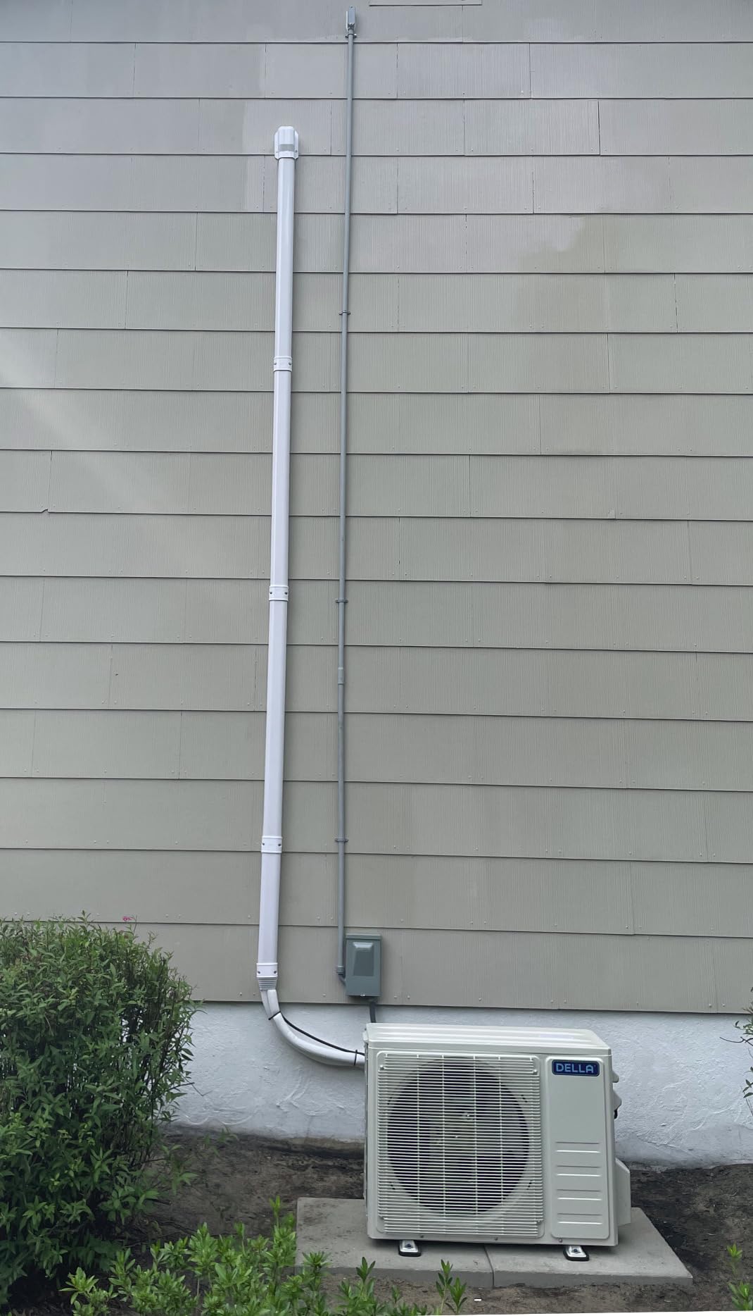 DELLA Econo Series 23000 BTU Mini Split Air Conditioner 17 SEER2, 230V Cools up to 1500 Sq. Ft, Works with Alexa and Wifi, Heater Ductless Inverter System with Heat Pump, 16.4ft Installation Kit customer photo 1