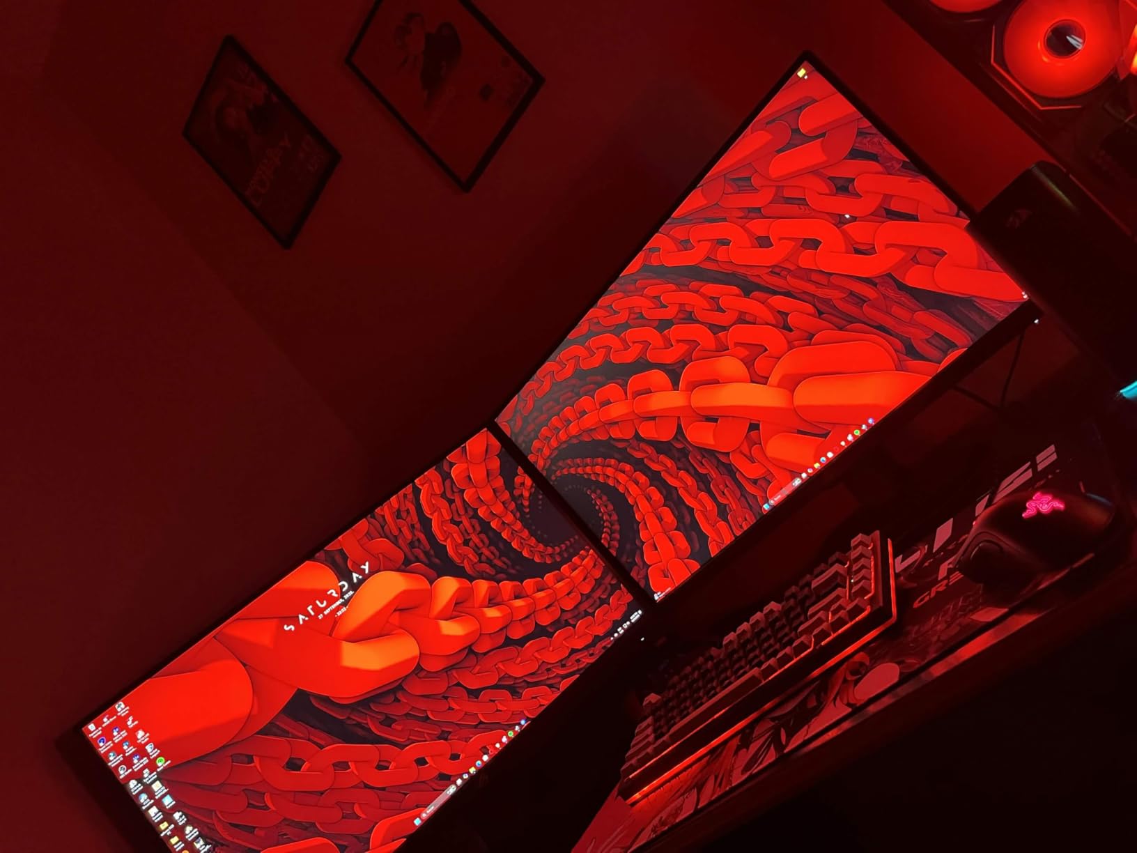 ASUS ROG XG27ACS 27 Inch 1440p 180Hz USB-C G-SYNC HDR Gaming Monitor | DisplayHDR 400, sRGB 133%, 1ms (GTG), Fast IPS, ELMB Sync, AI Gaming, Free Sync, for PS5 and Xbox customer photo 2