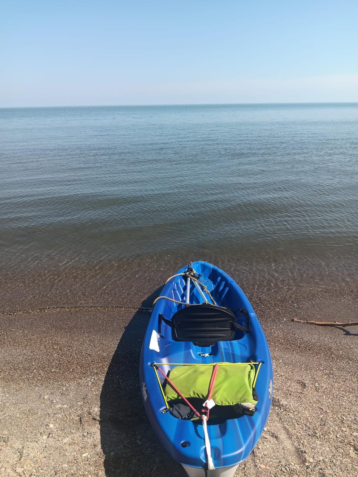 Pelican Sentinel 80X - Recreational Sit on top Kayak - Lightweight Patented Ram-X Material - Ergoform backrest - 8 ft customer photo 2