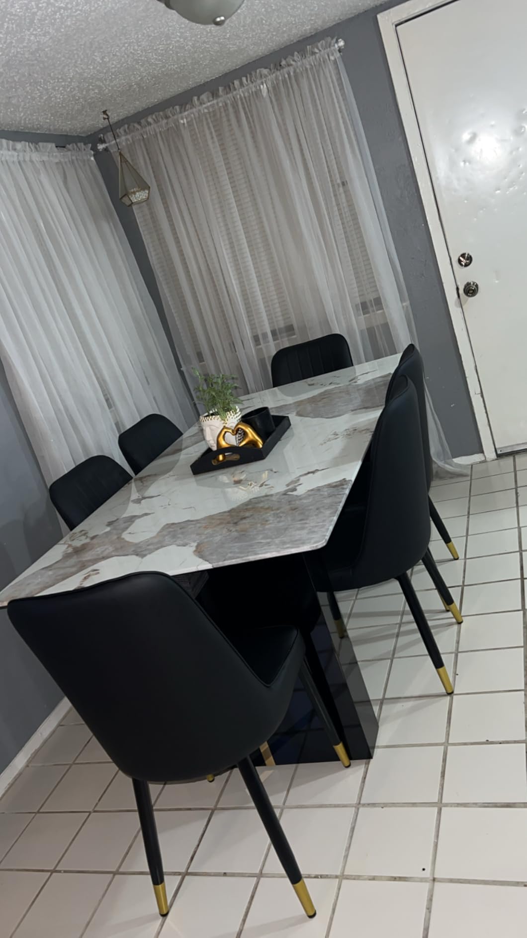 7 Piece Dining Table Set,71