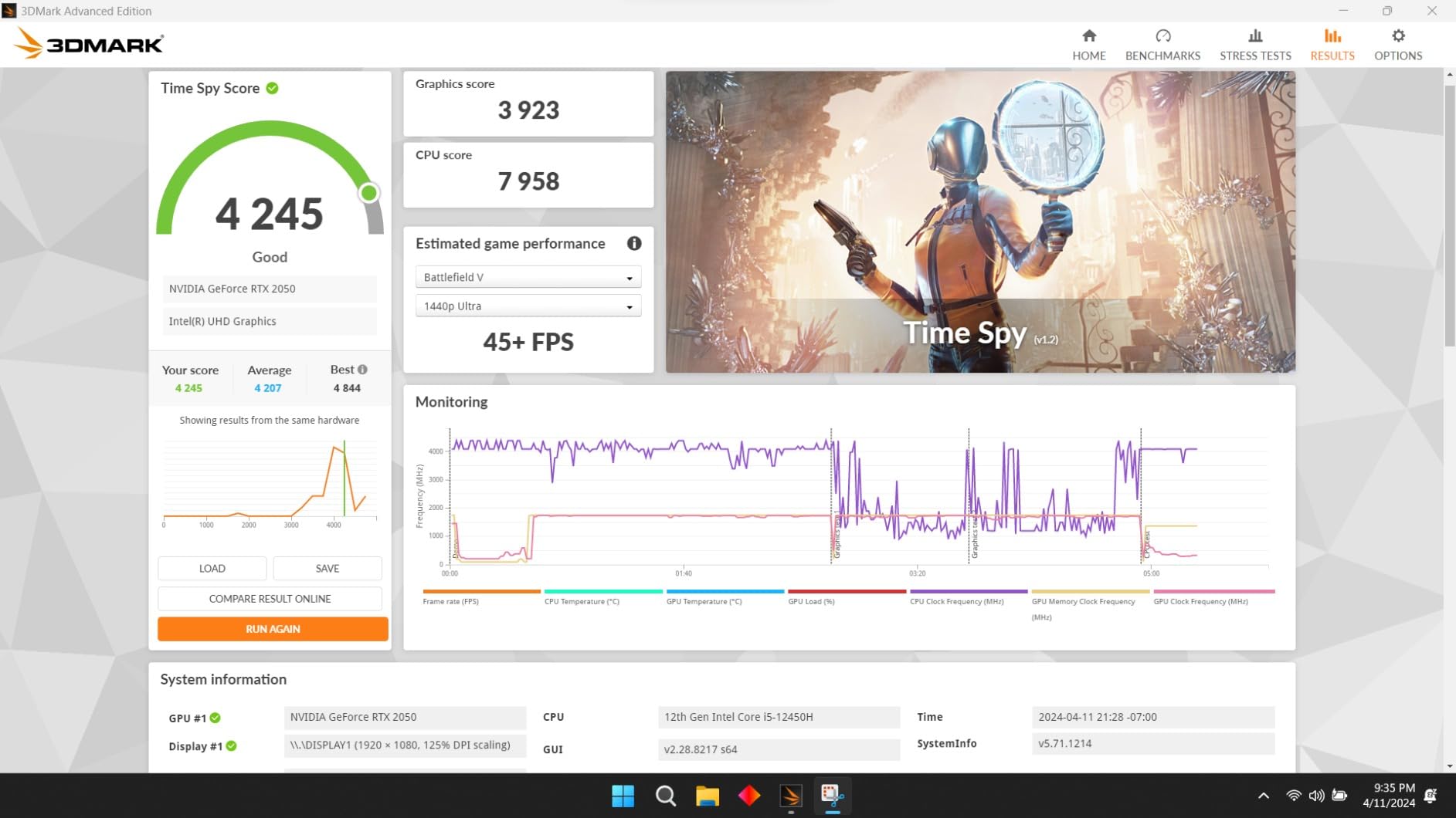 HP Victus 15.6 inch Laptop, FHD 144Hz Display, Intel Core i5-12450H, 8 GB RAM, 512 GB SSD, NVIDIA GeForce RTX 2050 GPU, Windows 11 Home, 15-fa1029nr (2024) customer photo 1