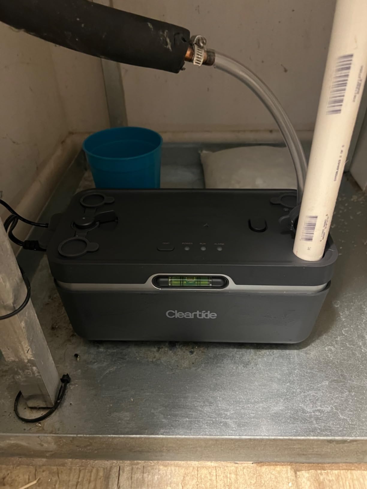 Cleartide Condensate HVAC Pump, Ultra-Quiet 25dB, 1/30 HP 144 GPH, 100-240V, Automatic Condensate Removal Pump with Safety Switch and Tubing for Air Conditioner/Furnace/Dehumidifier/Ice Machine customer photo 1