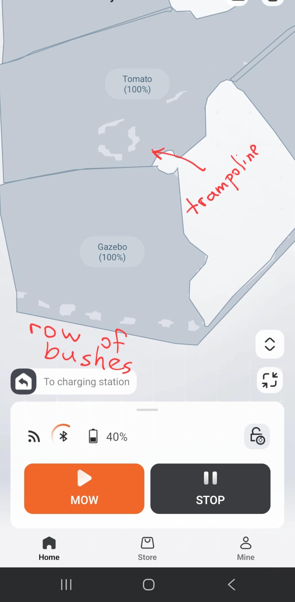 Segway Navimow i105N Robot Lawn Mower Perimeter Wire Free 1/8 Acre RTK+Vision Robotic Lawnmower, AI-Assisted Mapping, Virtual Boundary, APP Control, 58dB(A) Quiet, Multi-Zone Management customer photo 2