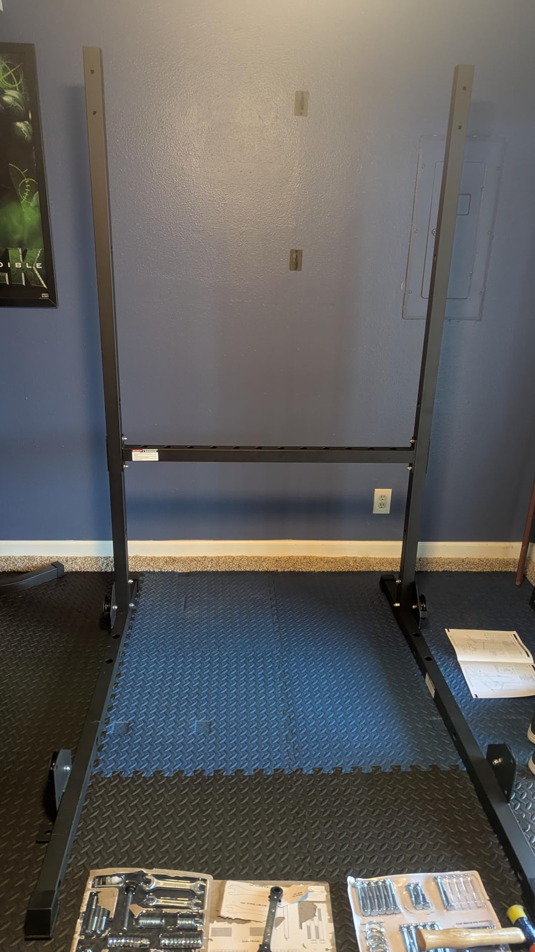 RitFit M1 Pro Smith Machine Cable Crossover Power Cage Home Gym | Dual 360 Cables, Barbell & Handles, LAT Pulldown, 1850LBS Weight Capacity customer photo 1