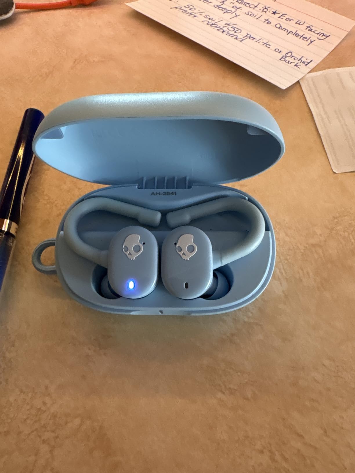 Skullcandy Push Play Active Wireless Earbuds - True Black/Orange customer photo 1