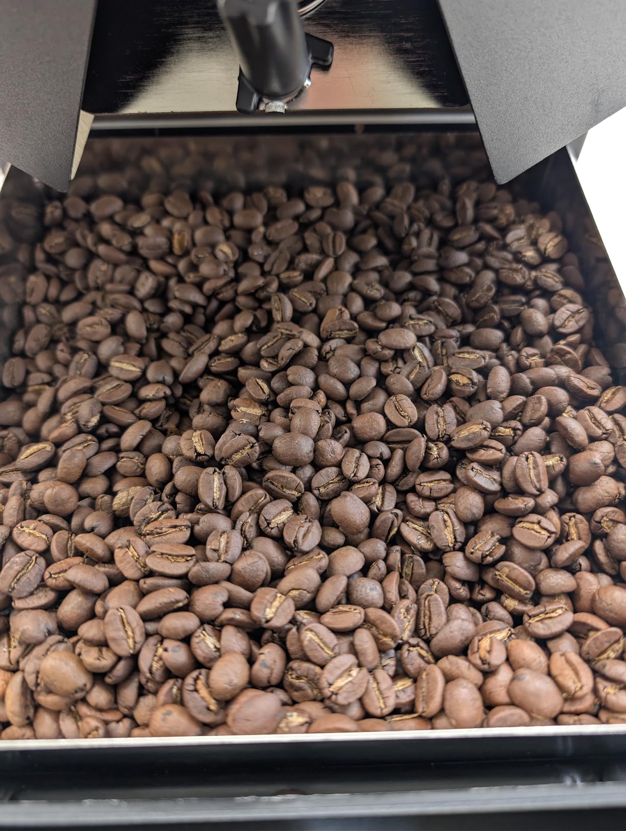 500g Automatic Coffee Roaster Machine for Home Use Wth Smoke Filter(Suitable for Light Roasting), The Smoke Pipes (Suitable for Medium and Dark Roasting) and Chaff Collector customer photo 2