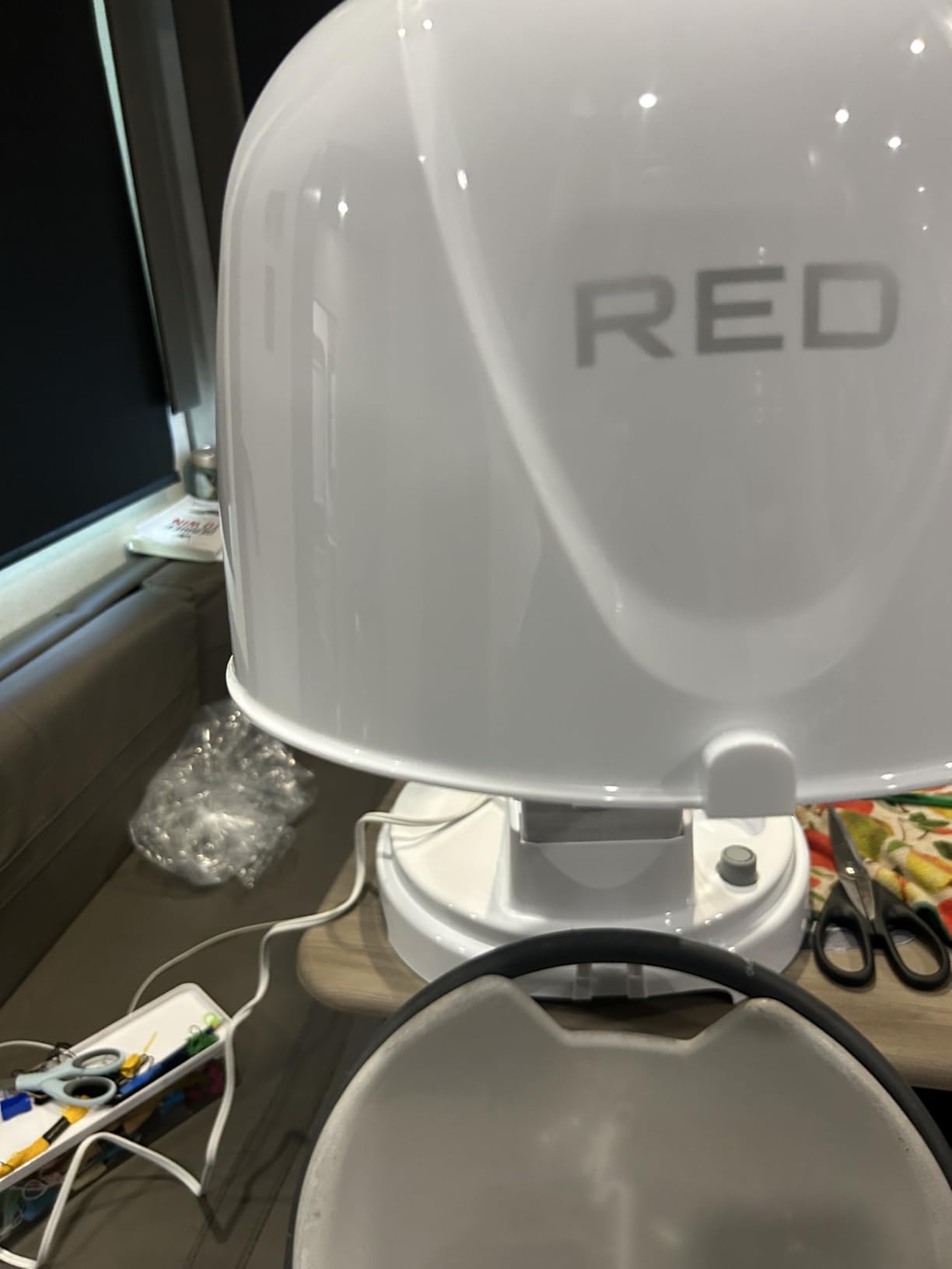 Red by Kiss 3000 Ceramic Tourmaline Professional Hood Dryer, 4 Heat Settings Blow Dryer for Home & Salon, Height Adjustable customer photo 2