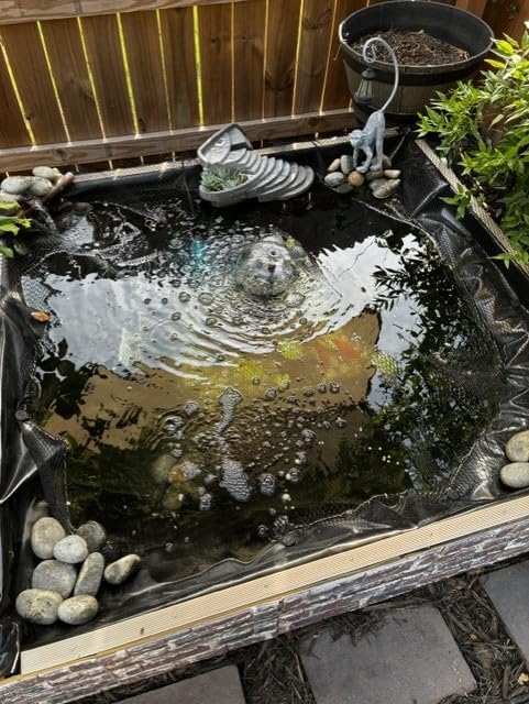 18W Aquarium UV Light for 100-1000 Gallon, UV Pond Water Clarifier for Koi Pond, Swimming Pool, Spa, Large Fish Tank, Cold Plunge UV Light for Pond Algae Control customer photo 1