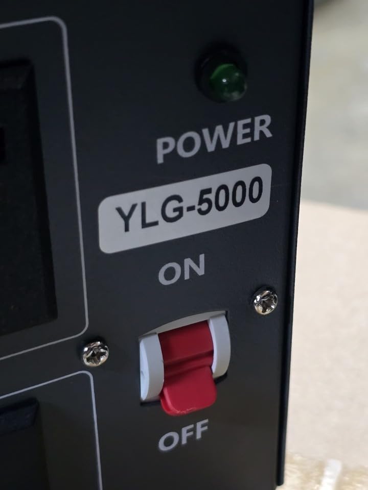 Yinleader 5000 Step Up/Down Transformer Converter 110/120Volt-220/240Volt | US Power Cord, Circuit Breaker Protection (Grey) customer photo 1
