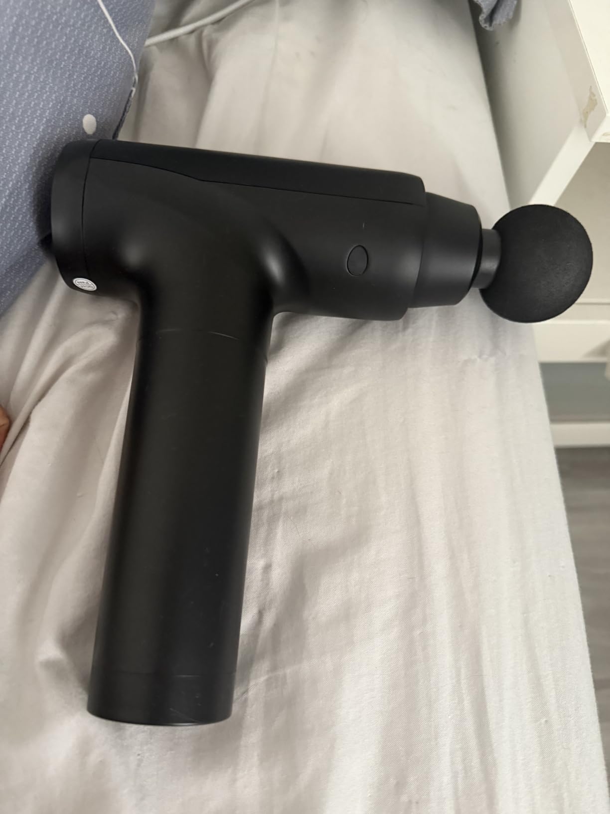 cotsoco Massage Gun Deep Tissue, Muscle Massage Gun with 9 Attachment Heads 20 Speeds & Silent Brushless Motor for Pain Relief, Handheld Percussion Back Massager Gun, Ideal Gift for Mom/Dad(Black) customer photo 1