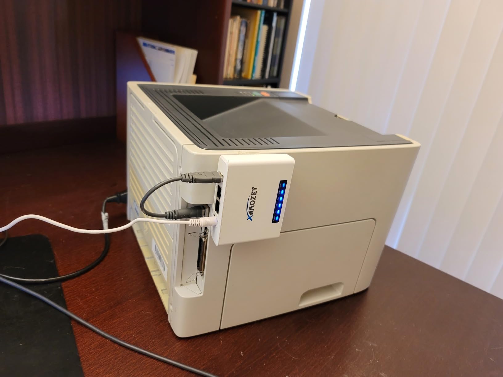 LK100W Wireless Print Server, USB 2.0 Printer Sharing | Convert USB printers to network printers via Ethernet or WiFi; share one printer with multiple computers customer photo 1