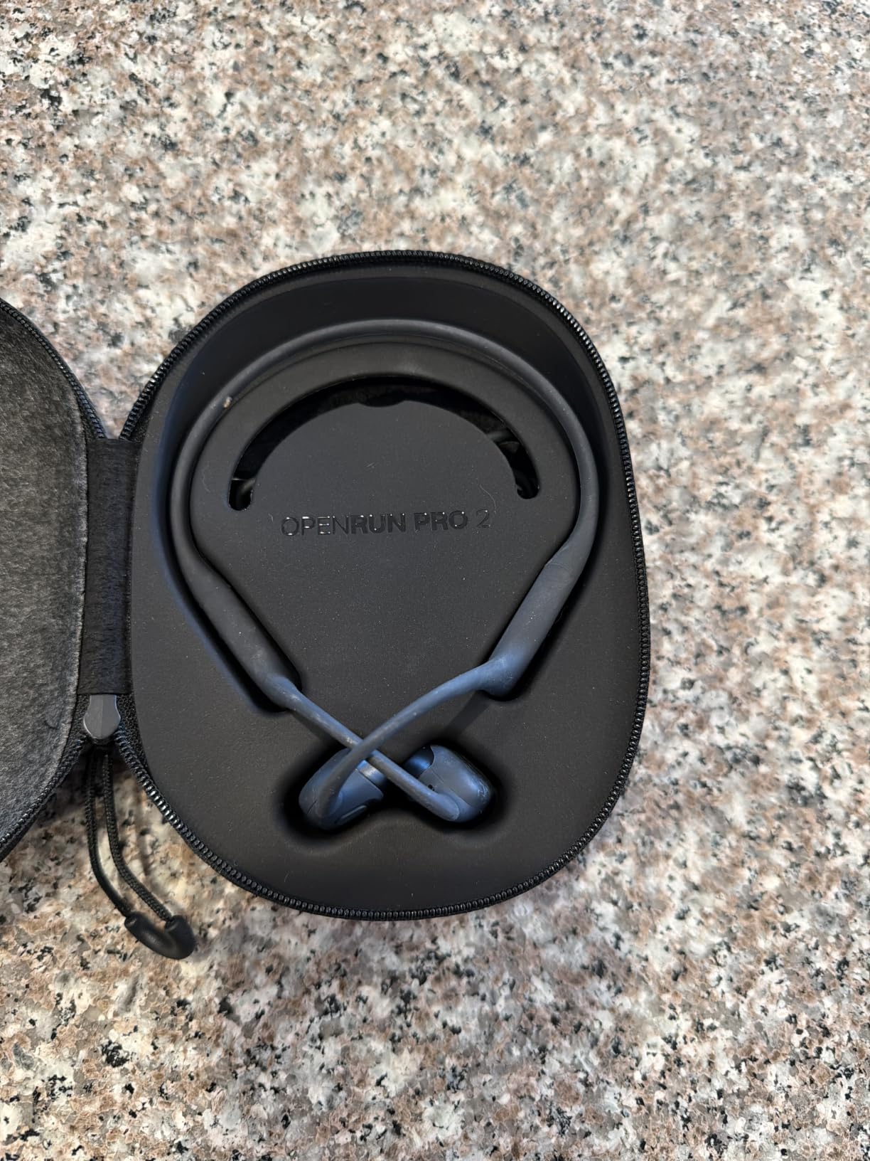 OpenRun Pro 2 Mini Bone Conduction Bluetooth Sport Headphones, Orange - DualPitch premium sound; Open ear awareness; Smart Mic; IP55; 12H battery; Running/Cycling/Hiking customer photo 1