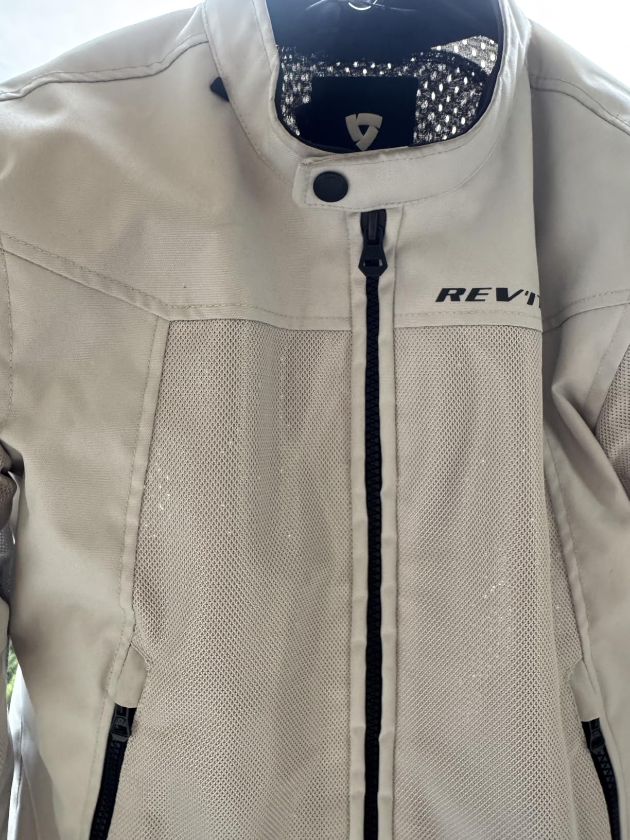REV'IT! Men's Eclipse 2 Mesh Motorcycle Jacket (Silver - X-Large) customer photo 1