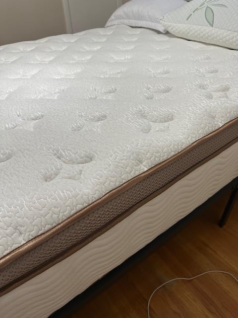BedStory Queen Mattress 14 Inch - Firm Hybrid Mattress with Orthopedic Spinal Support for Back Pain - 2.0mm Advanced Pocket Spring and Motion Isolation Technology, CertiPUR-US Certified customer photo 2
