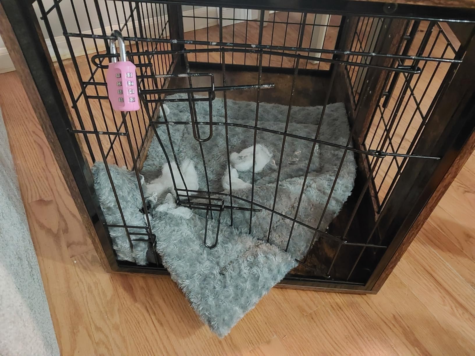 YaFiti Dog Crate Furniture, 32.5