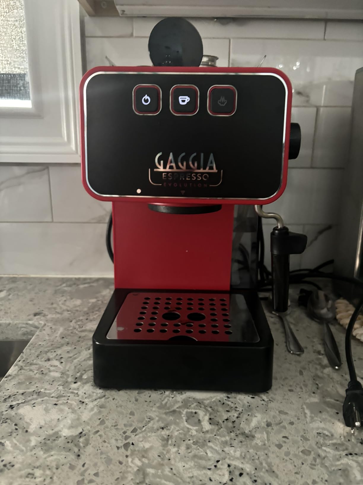 Gaggia Espresso Evolution - Lava Red customer photo 2