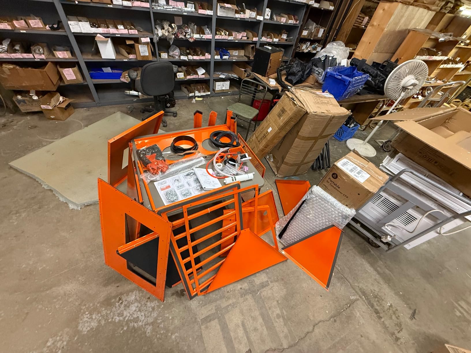 90 Gallon Sandblasting Cabinet with 1.8 Gallon Dust Collection System, 40-120PSI Sand Blasting Cabinet with Stand, Heavy Duty Sand Blaster with Blasting Gun & 4 Nozzles for Paint, Rust Removal customer photo 2