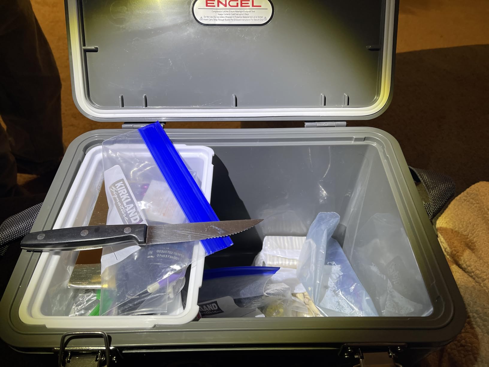 Engel 19qt Leak-Proof, Air Tight, Drybox Cooler and Small Hard Shell Lunchbox for Men and Women customer photo 1