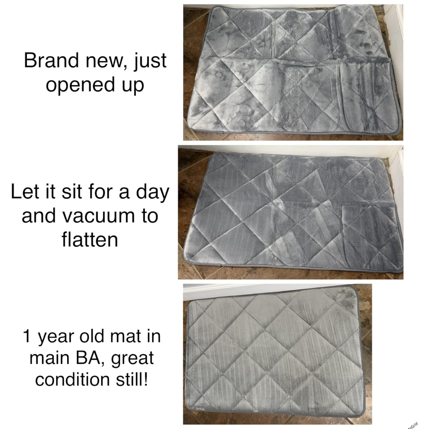 OLANLY Memory Foam Bath Mat 59x20, Ultra Soft and Absorbent Bathroom Rugs, Teal, Quick Dry, Machine Washable Shower Bath Rugs, Comfortable Bath Carpet for Bathroom Floor, Tub and Shower customer photo 1