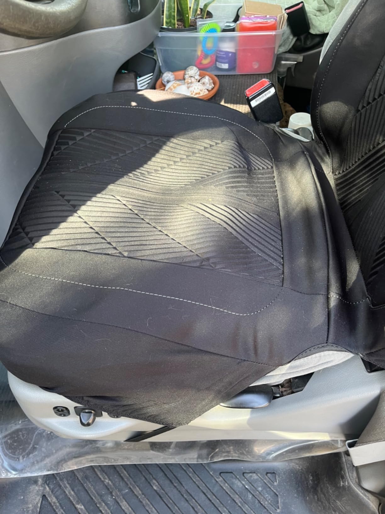 CAR PASS Waterproof Car seat covers Front Seats covers Neoprene Wetsuit, All-Weather Non-Slip Durable, Universal Fit customer photo 1