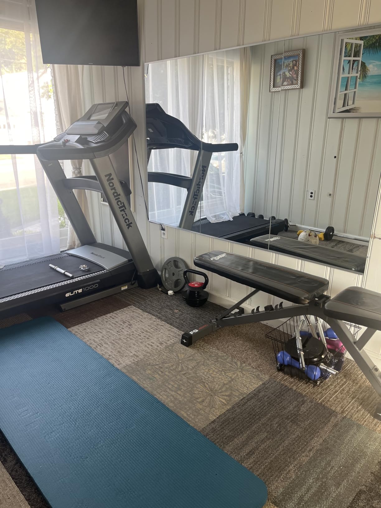 Honyee Home Gym Mirror, 48