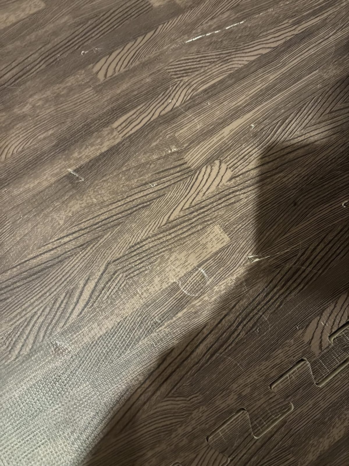 Sorbus Wood Grain Floor Tiles Foam Mat EVA Interlocking Mats Tile 3/8-Inch Thick Flooring Wood Puzzle Exercise Mats w/Borders customer photo 1