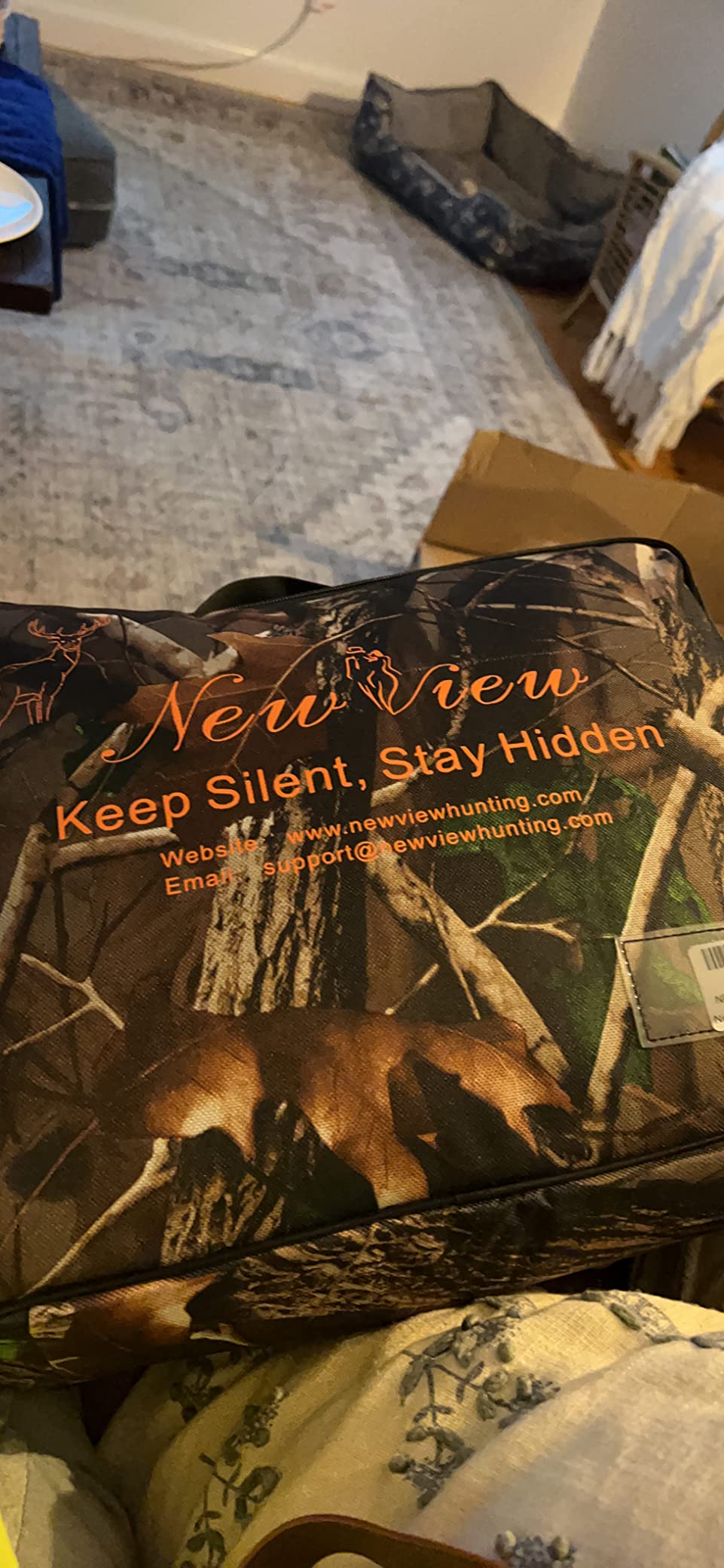 NEW VIEW Camo Hunting Clothes for Men, Quiet Warm Fleece Lining, Cold Weather Deer Hunting Jacket and Pants with Face Mask customer photo 1