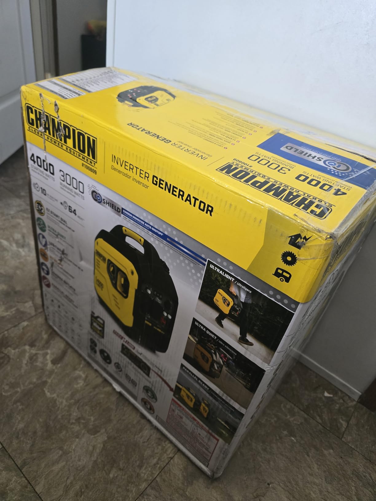 Champion 4000-Watt RV Ready Portable Inverter Generator with Quiet Technology and Free 3-Year Warranty customer photo 2