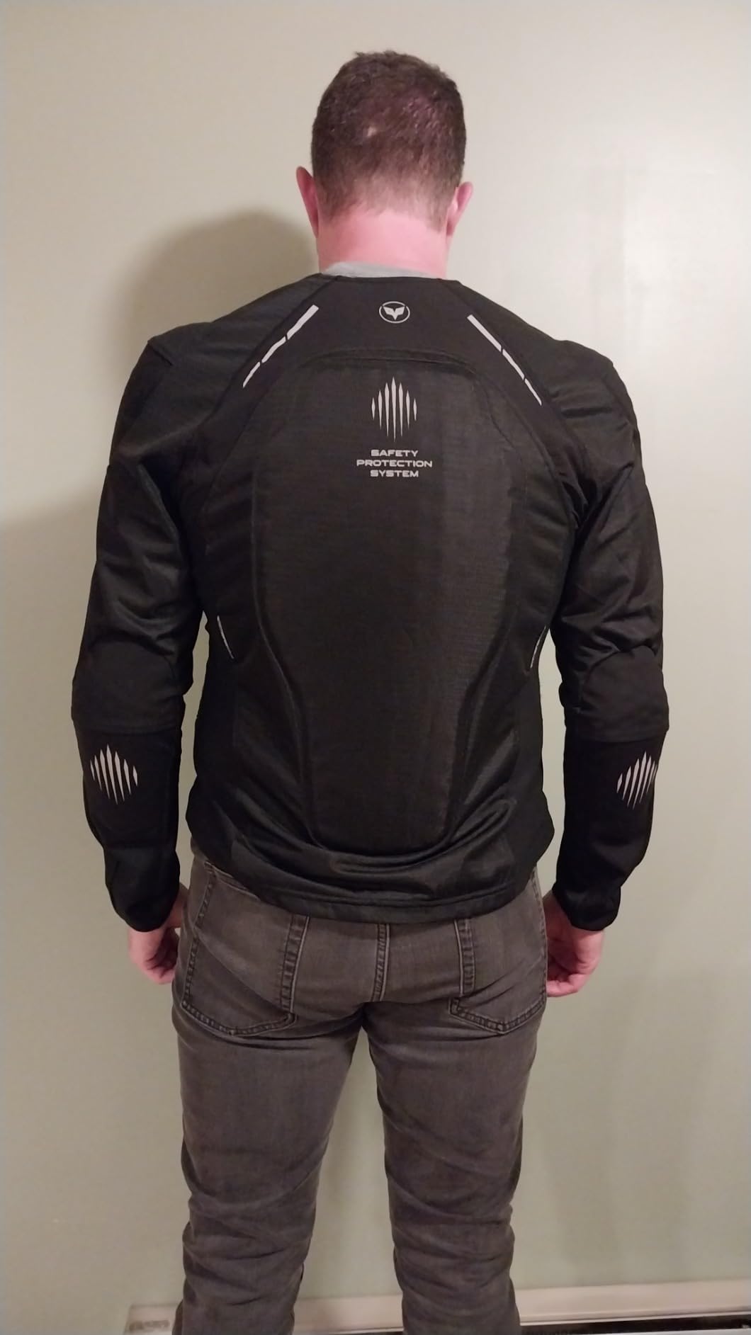 Motorcycle Shirt Mesh Motorcycle Jacket Men with CE Level 2 Armor motorcycle protective gear for All Seasons customer photo 1