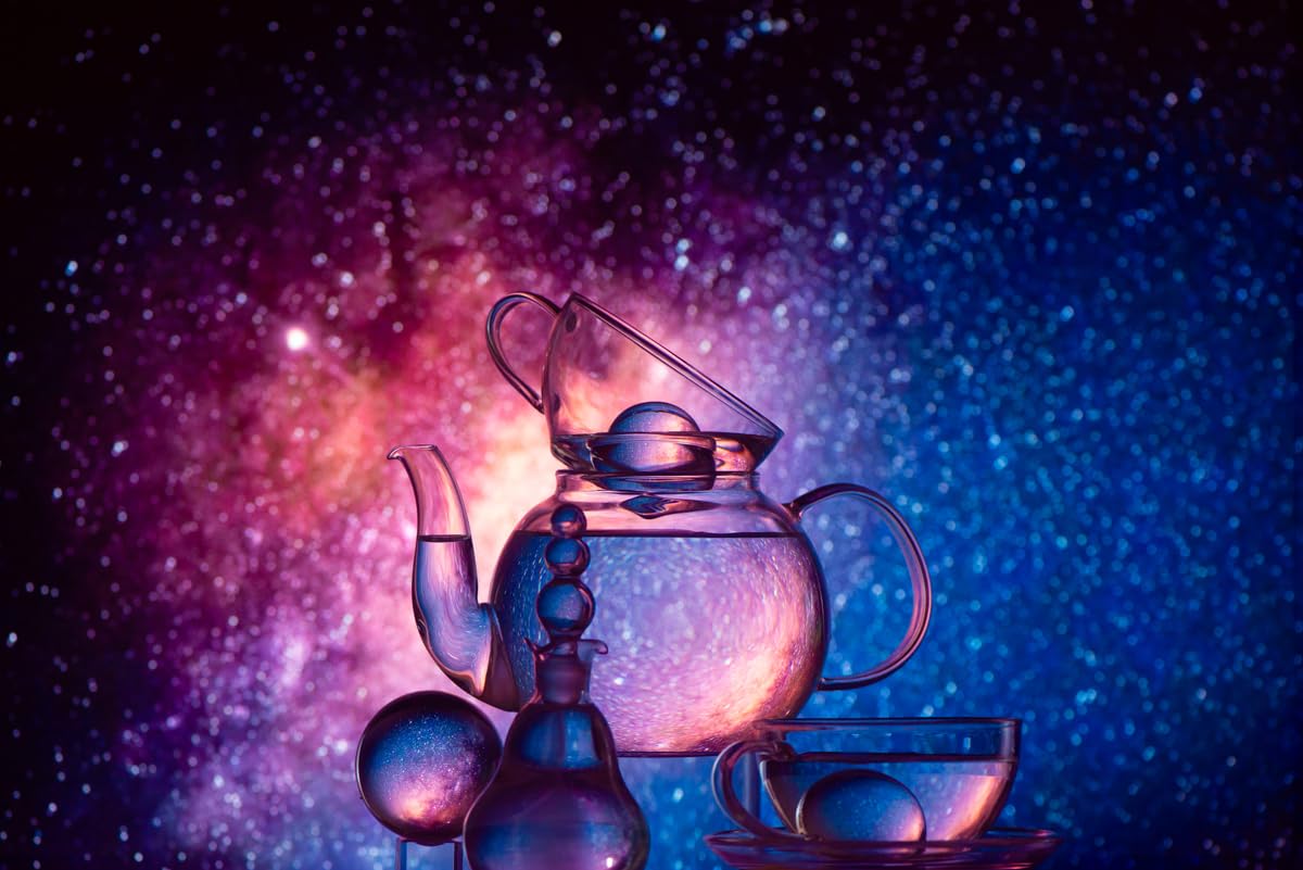 CNGLASS 900ml Glass Teapot with Removable Infuser, Clear Tea Kettle Stovetop Safe, Blooming and Loose Leaf Tea Maker customer photo 1
