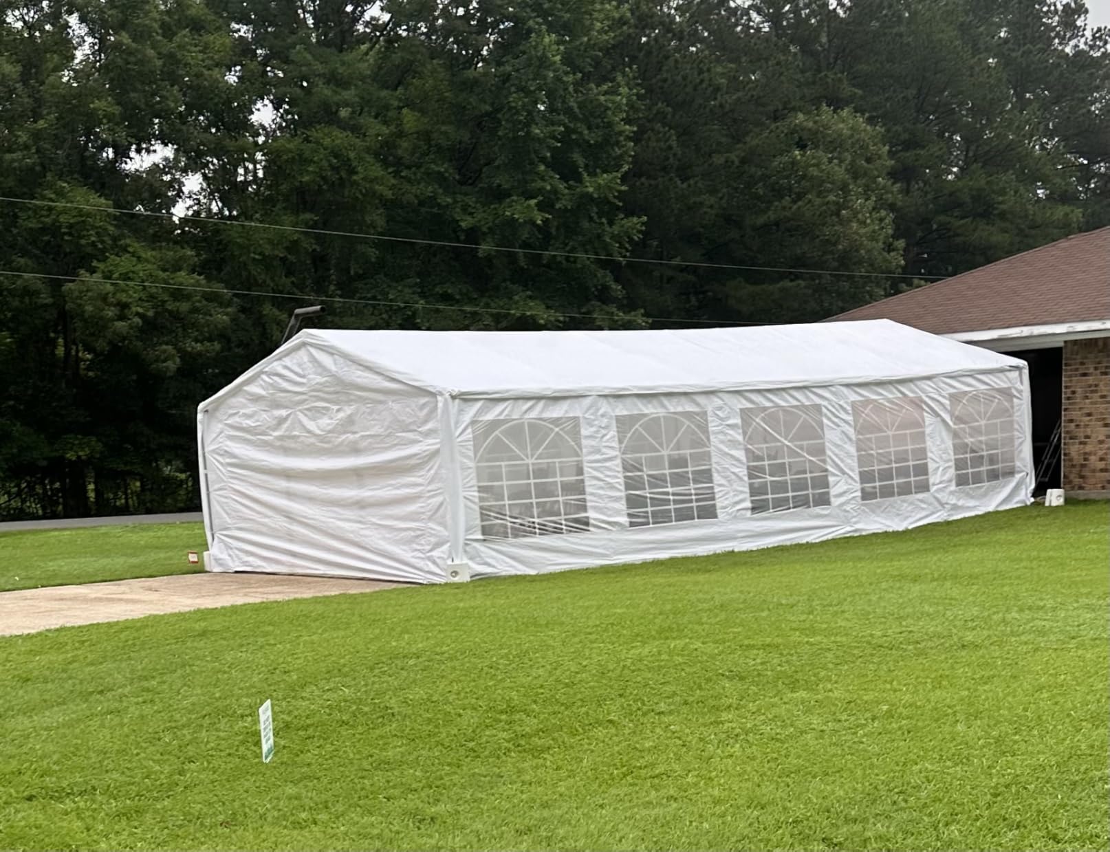 Quictent 20'x40' Heavy Duty Party Tent Outdoor Canopy with Church Windows | 1.5