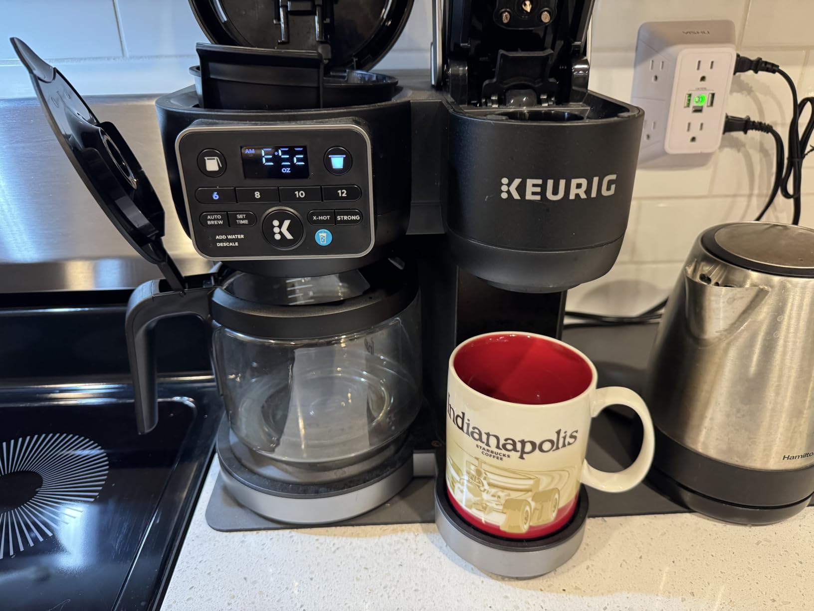 Keurig K-Duo Hot & Iced Single Serve & Carafe Coffee Maker, MultiStream Technology, 72oz Reservoir (Gen 2) customer photo 2