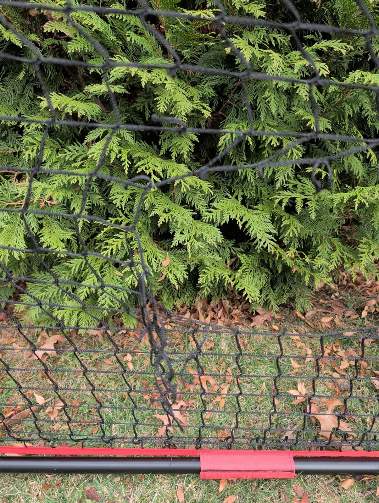 20x10 Foot Barricade Backstop Net, Basketball Barrier Net with Sturdy Steel Frame and Heavy-Duty Netting, Perfect for Lacrosse Baseball Soccer Basketball and More customer photo 2