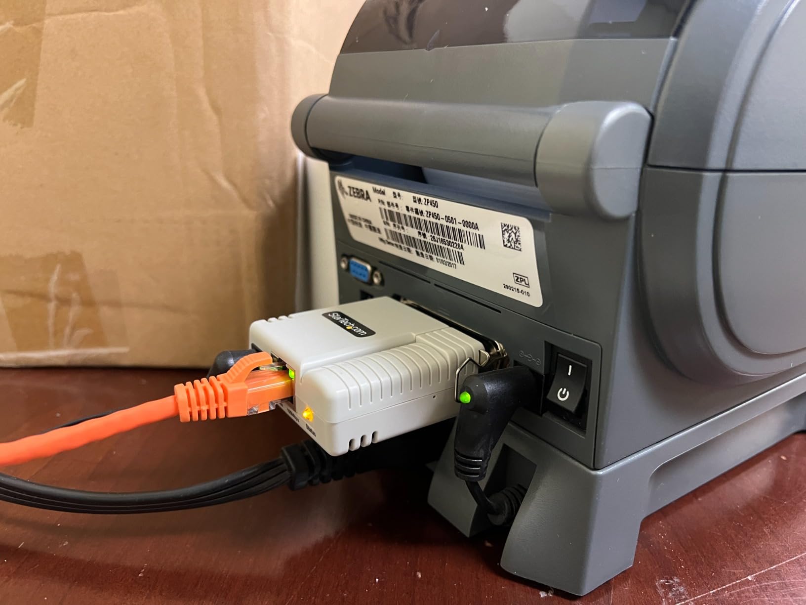 StarTech Parallel Network Print Server, Ethernet 10/100Mbps, TAA (PM1115P3) customer photo 1