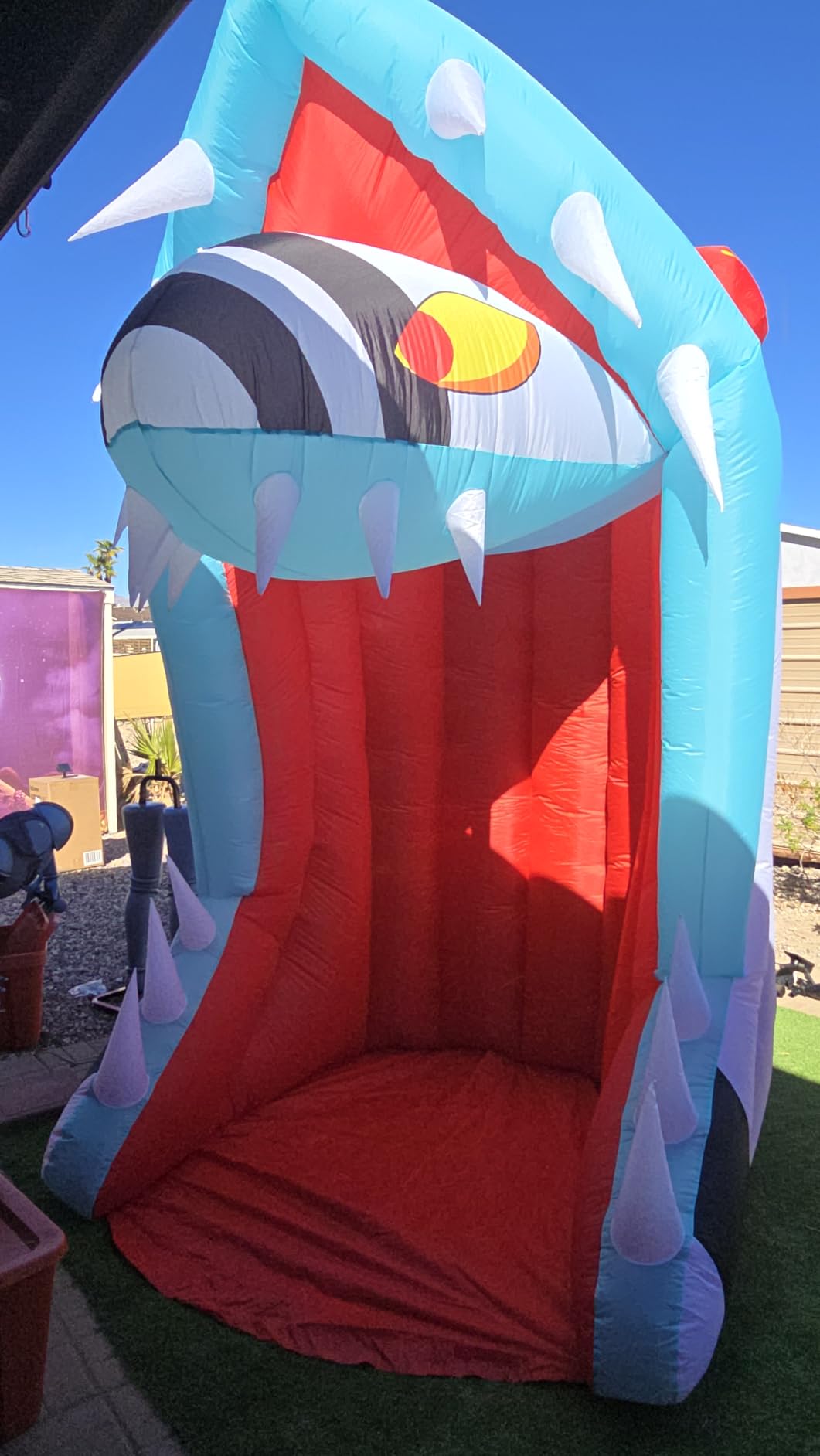 7FT Thanksgiving Day Inflatable with LED Light, Kalolary Thanksgiving Three Gnome Inflatable Fall Harvest Outdoor Decoration Thanksgiving Yard Blow up Inflatable for Lawn Home Holiday Autumn Party customer photo 2