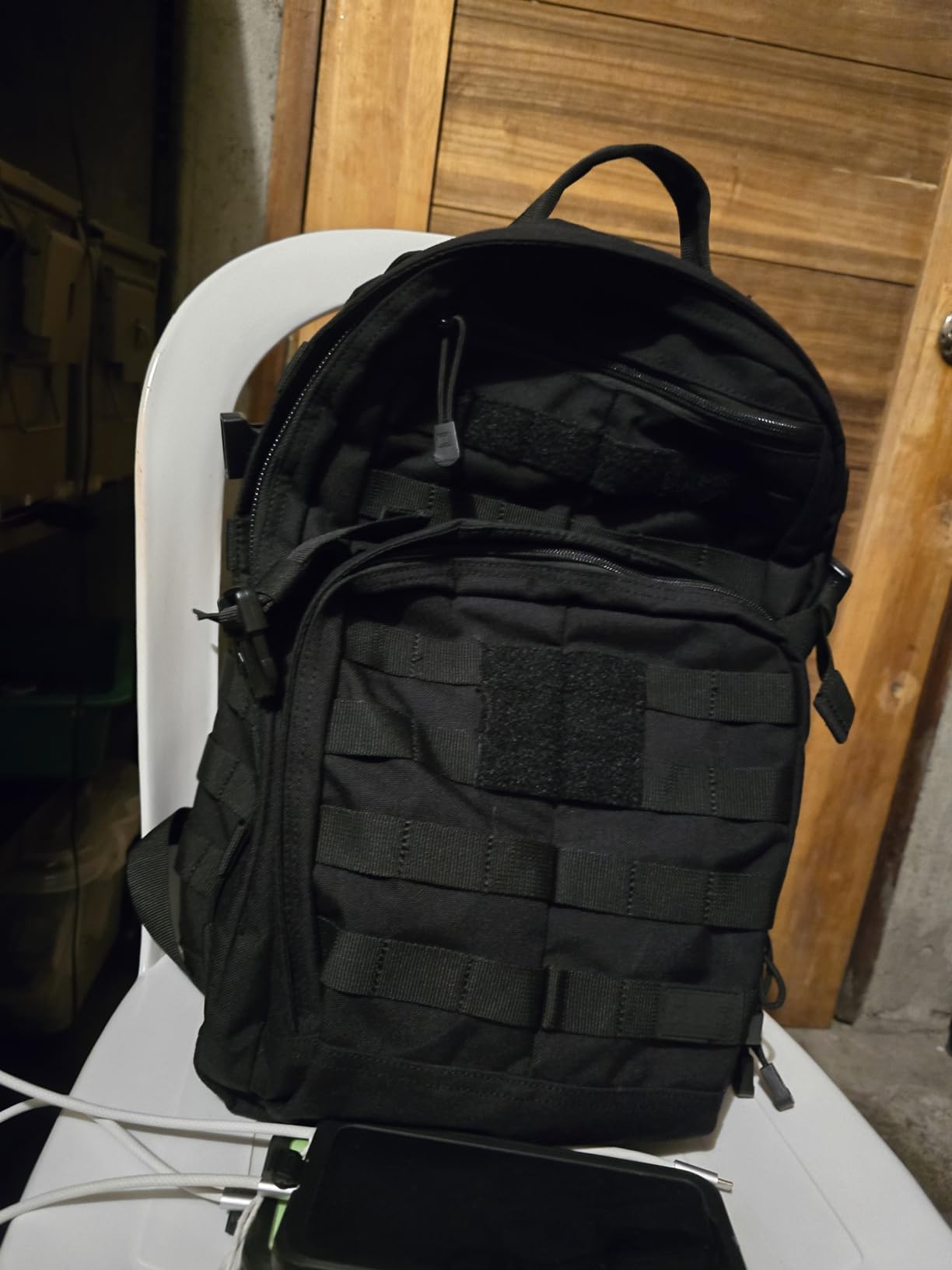 5.11 Tactical Rush 12 2.0 Tactical Backpack 24L Molle Laptop, Duty Tech Bag | Style 56561ABR, 24L Military Survival Pack, Laptop Compartment, Hydration Ready, 1050D Nylon customer photo 2