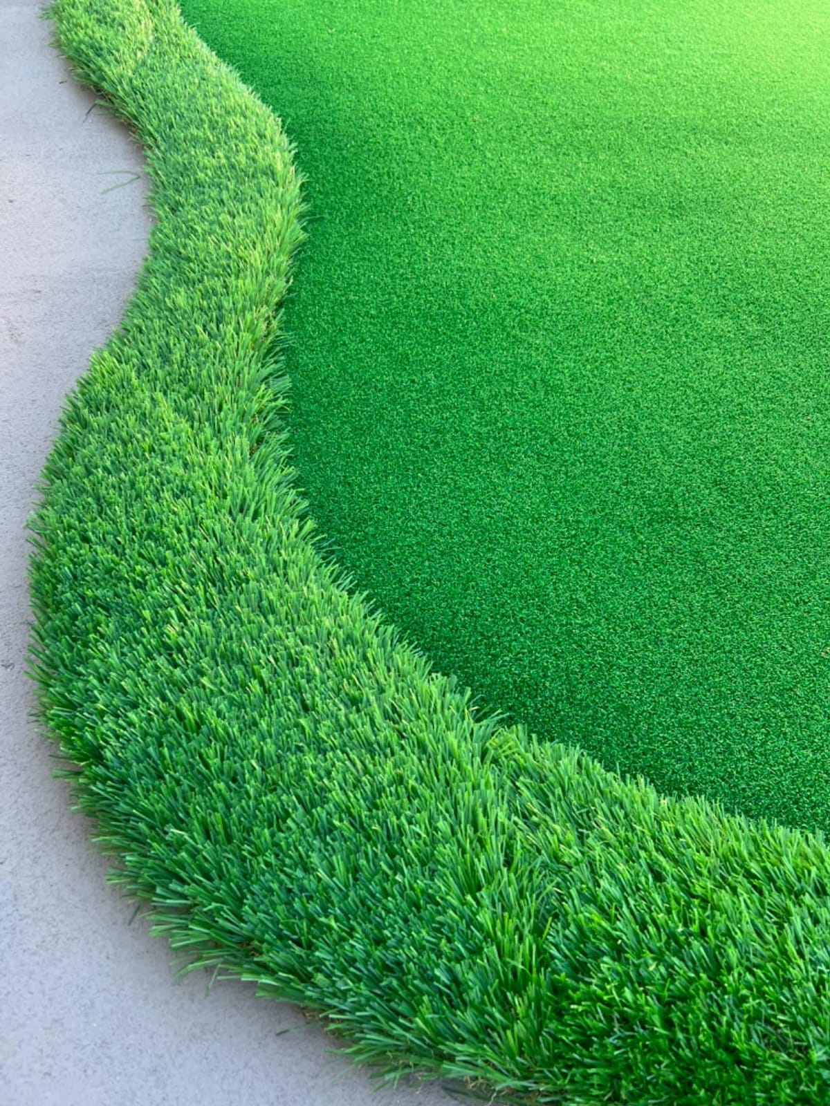 Roykaw Golf Putting Green - 5 x 10 Ft. Putting Mat, Professional Training Aid for Indoor & Outdoor, Green Mat w/ 3 Holes, Flags, Slope Sponges customer photo 2