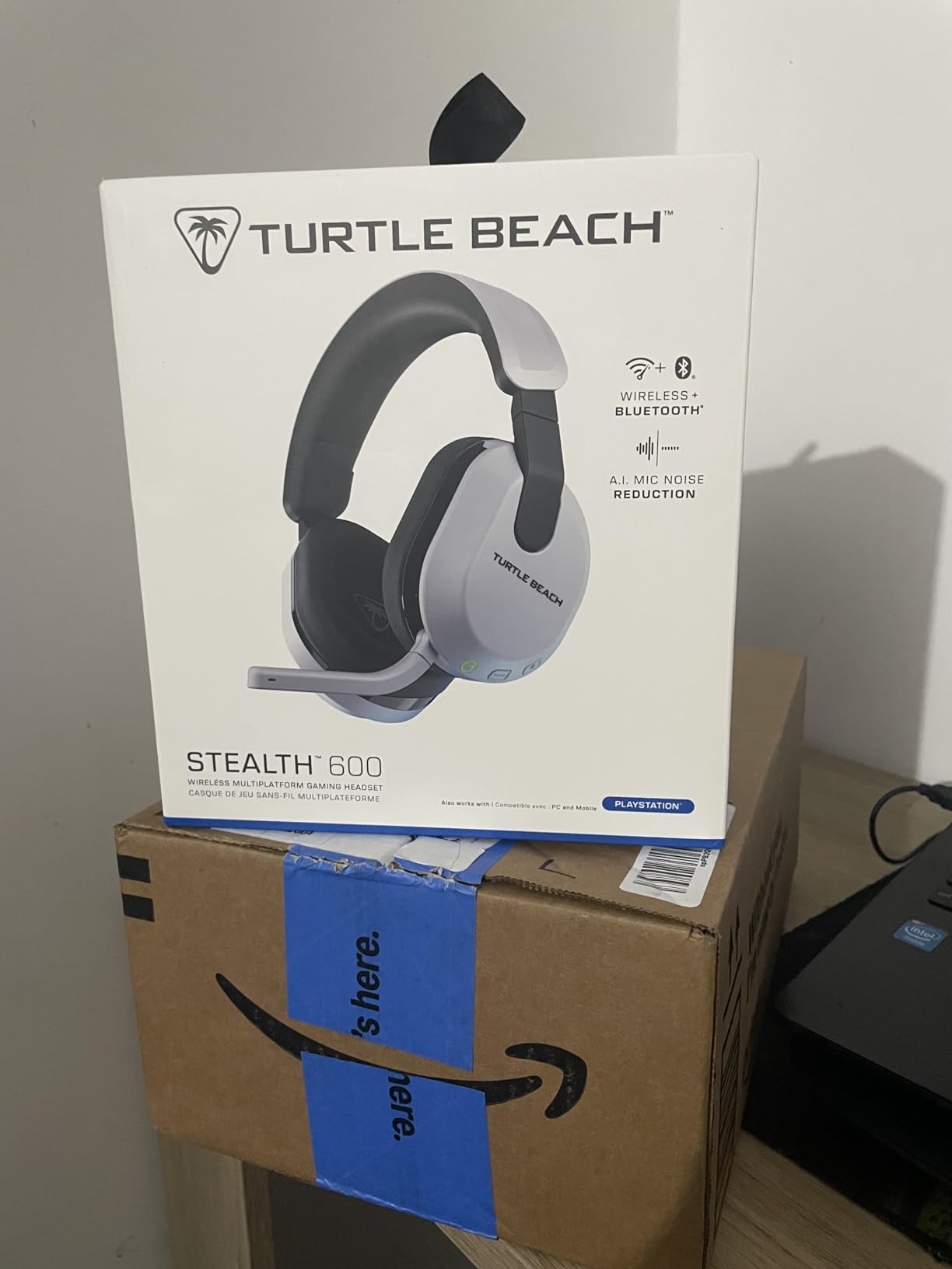 Stealth 700 Wireless Multiplatform Gaming Headset for PS5 & PC | PlayStation, PS4, Bluetooth, 60mm Dual Drivers, 80-Hr Battery, Noise-Cancelling Flip-to-Mute Mic, Dual Transmitters, Black customer photo 2